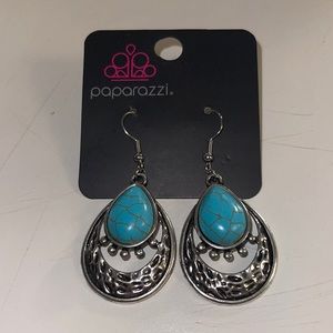 Paparazzi Take me to the River Blue Earring